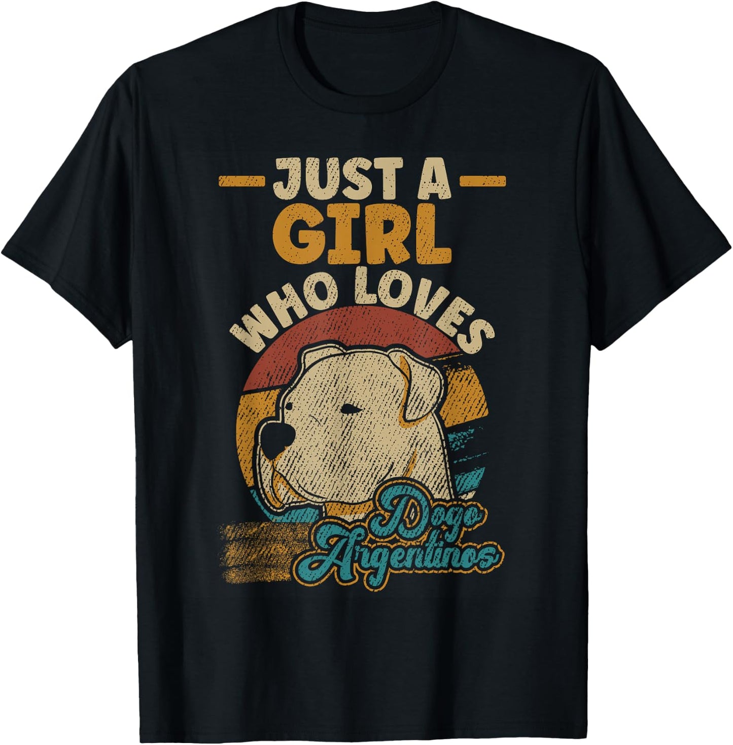 Dogo Argentino Dog Women Kids T-Shirt - T-Shirt | Black