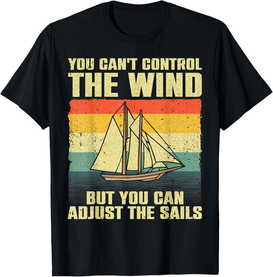 Cool Sailing Women Sailboat Boating Sail Boat Owners T-Shirt - T-Shirt | Black
