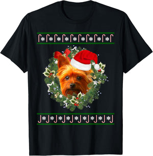 Yorkshire Terrier – Yorkshire Terrier Christmas T-Shirt - T-Shirt | Black