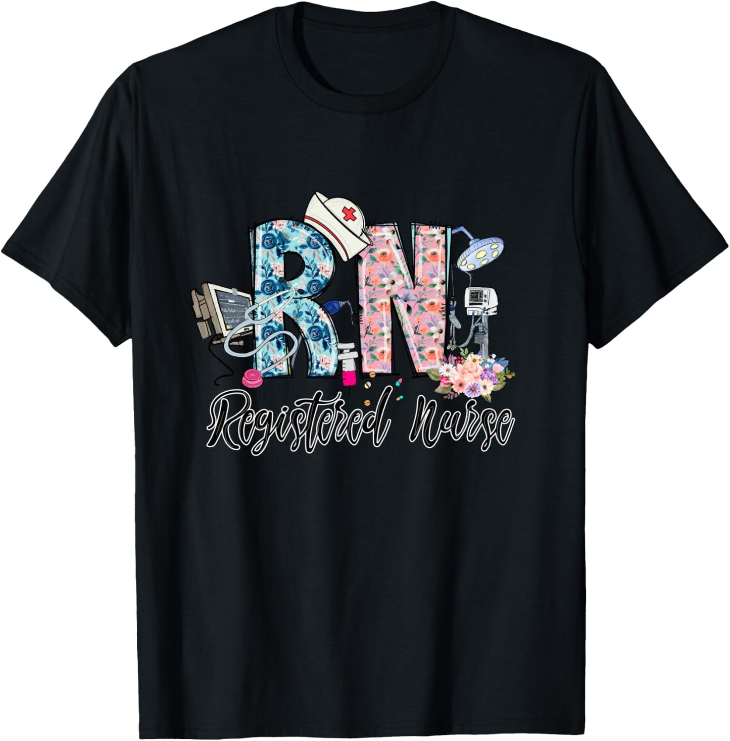 Registered Nurse For Student Nurse RN T-Shirt - T-Shirt | Black