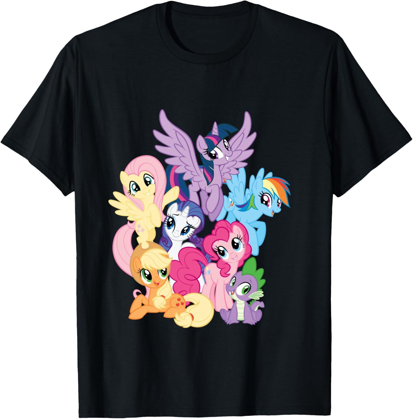 My Little Pony Squad Together T-Shirt - T-Shirt | Black