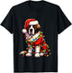 Saint Bernard Christmas Costume For Lover Dog T-Shirt - T-Shirt | Black
