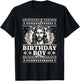 Jesus Birthday Boy - Happy Birthday Jesus Ugly Christmas T-Shirt - T-Shirt | Black