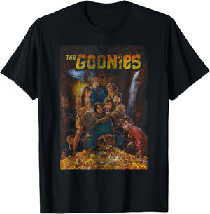 The Goonies Poster T-Shirt - T-Shirt | Black