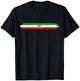 Iran and Iranian Flag Lion Persian T-Shirt - T-Shirt | Black