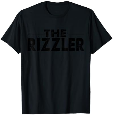 The Rizzler Rizz Meme T-Shirt - T-Shirt | Black
