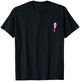 Seahorse Pink Vintage Beach Vacation Sea Horse Ocean Animal T-Shirt - T-Shirt | Black