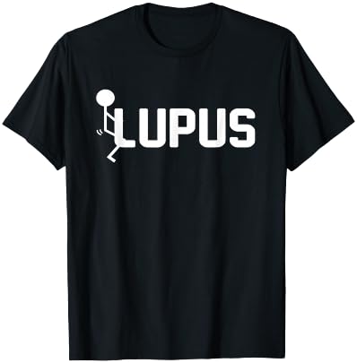 Fuck Lupus - fuck Lupus Awareness Month Purple Ribbon T-Shirt - T-Shirt | Black