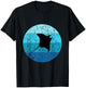 Manta Stingray Retro Vintage Ocean Sea Creatures T-Shirt - T-Shirt | Black