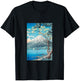 Ukiyo-e , Mt. Fuji, Nihonga, Print, Masterpiece, Art, Painting, Men's, Women's, Interesting Clothes, Fine Arts, Gift, Funny T-Shirt - T-Shirt | Black